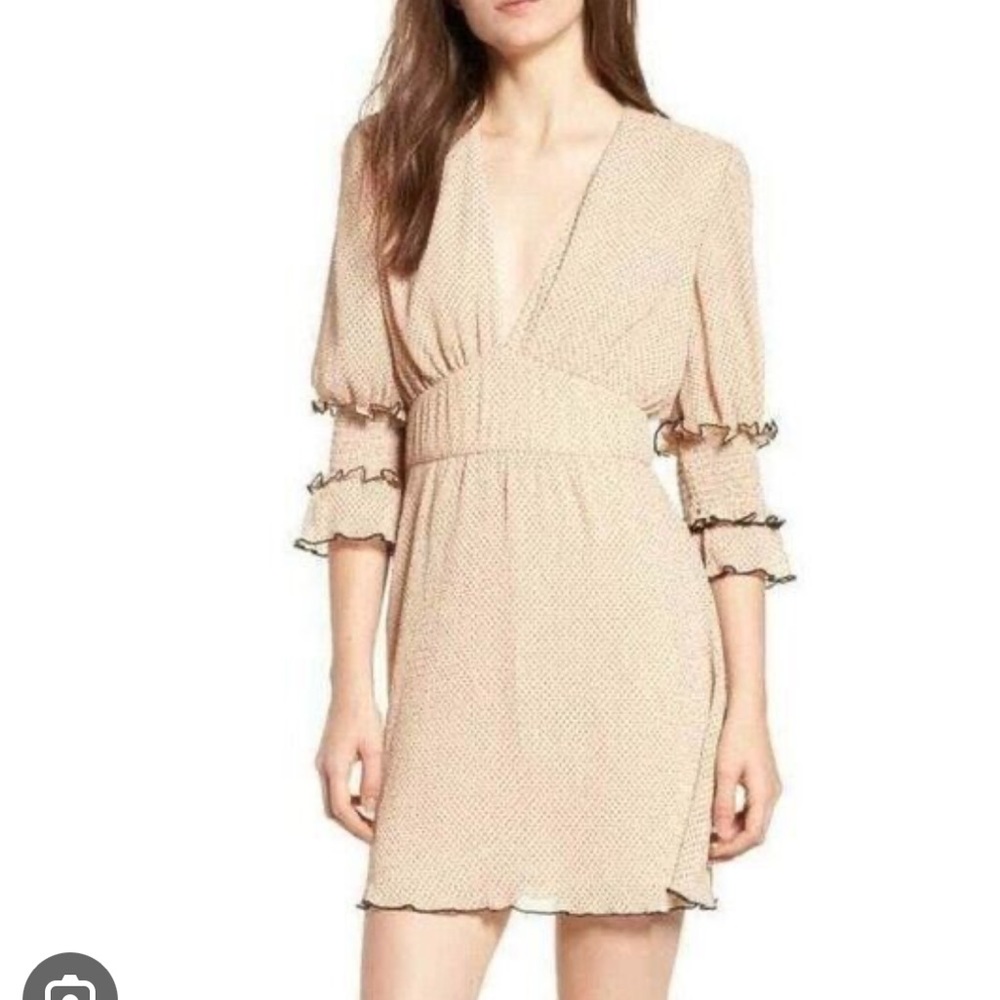 The East Order Ladies Size Small Polka Dot Mini Dress